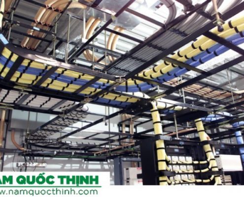 máng cáp cho nhà xưởng banner
